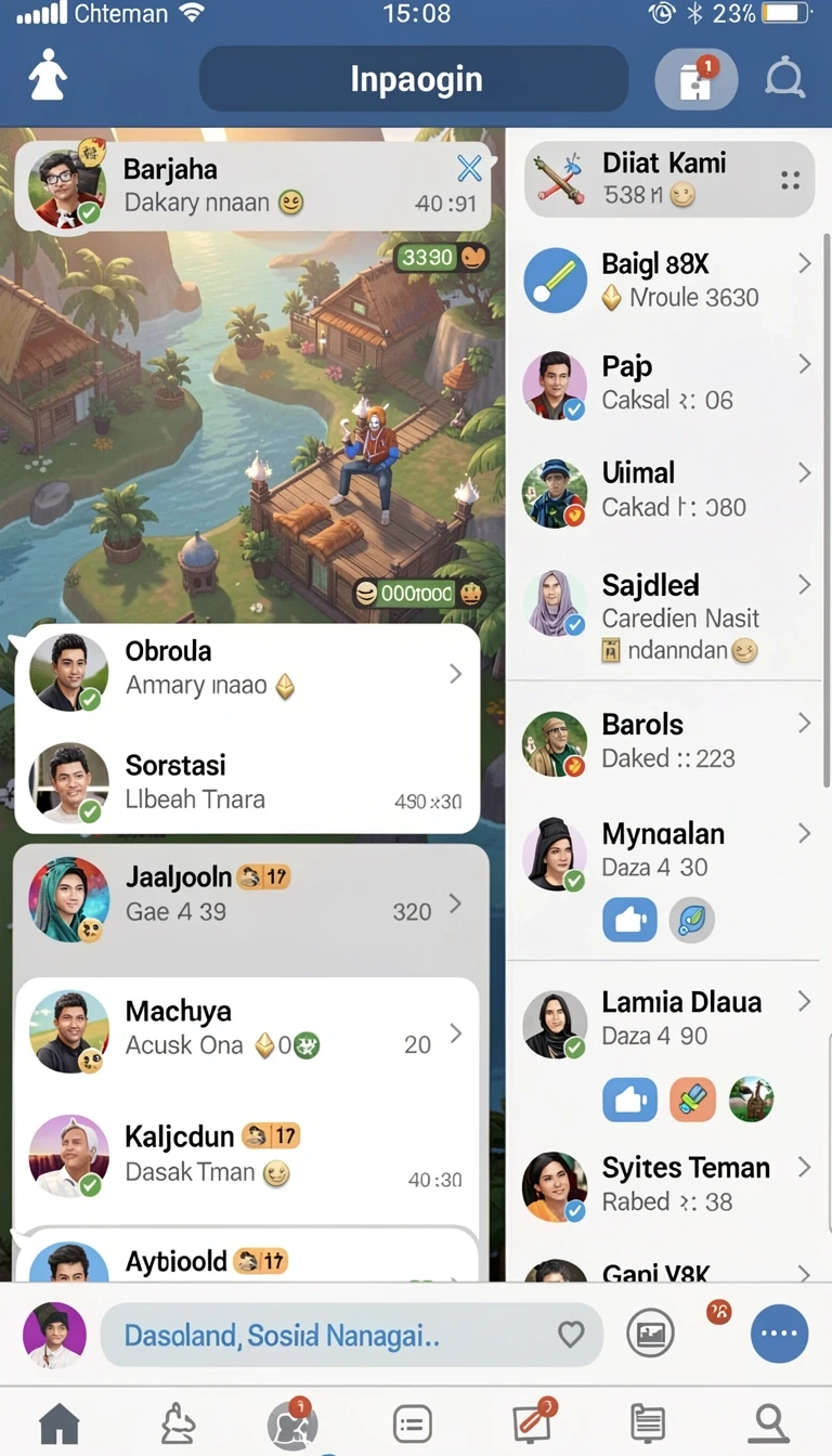 Tampilan utama aplikasi Aplikasi gx88 Terbaru untuk Android dan iOS yang intuitif dan efisien.