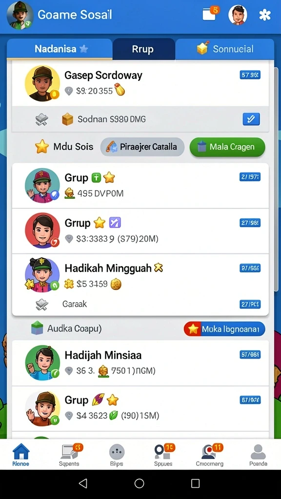 Tampilan utama aplikasi Aplikasi 9939 Terpercaya untuk Android yang intuitif dan efisien.