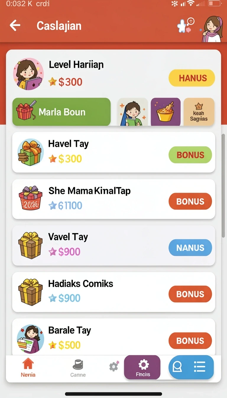 Tampilan utama aplikasi danavip APK Terbaru untuk Android Tanpa Iklan yang intuitif dan efisien.