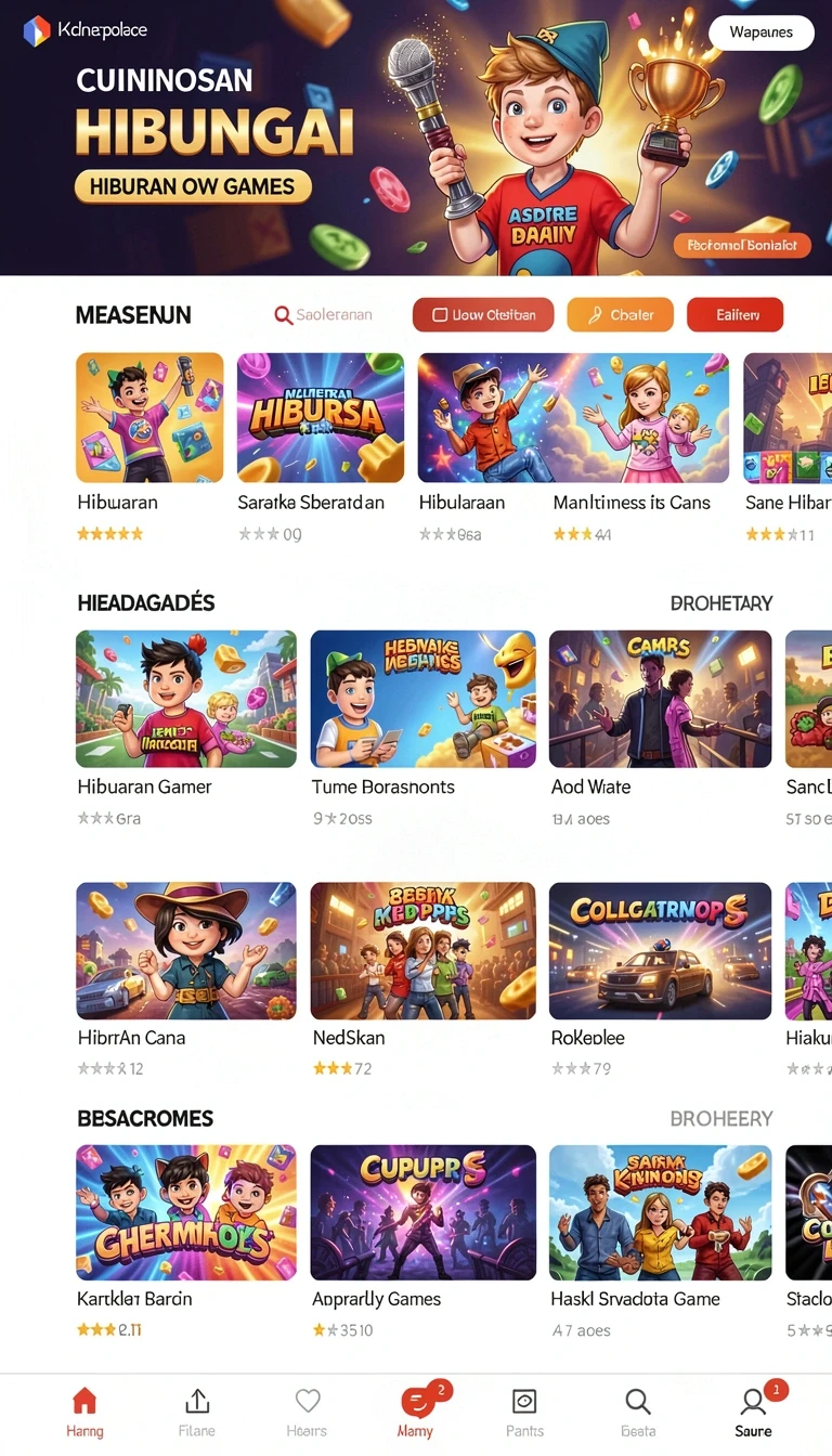 Tampilan utama aplikasi Download idklub APK Terbaru untuk HP Android yang intuitif dan efisien.