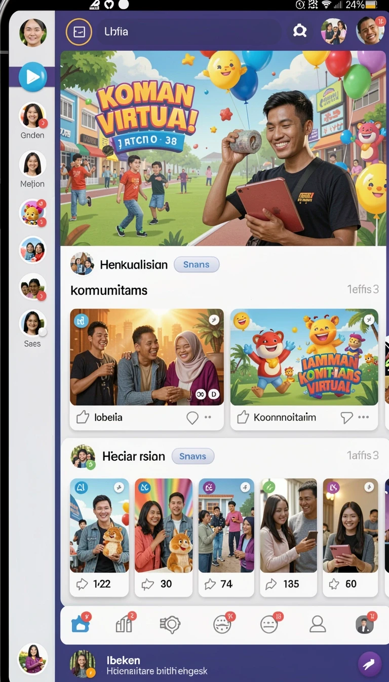 Tampilan utama aplikasi asianabet Terbaru untuk Android: Download APK Gratis yang intuitif dan efisien.