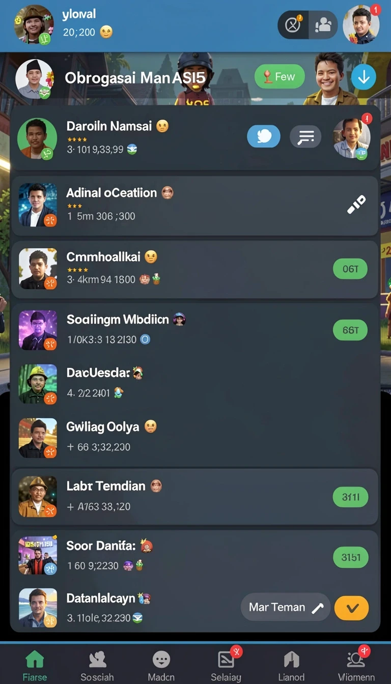 Tampilan utama aplikasi Aplikasi 6cf Resmi dan Terpercaya di Android yang intuitif dan efisien.