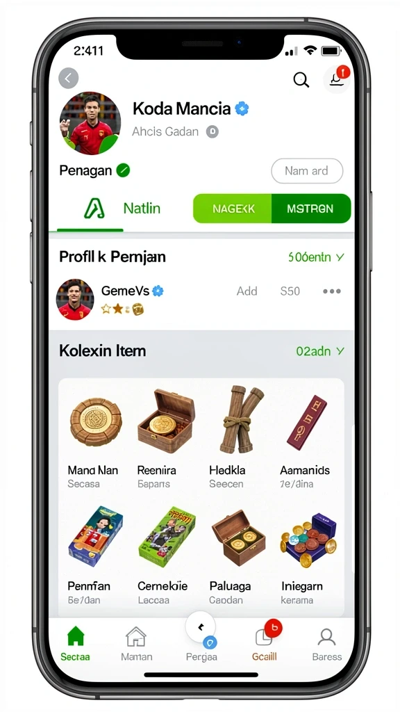 Tampilan utama aplikasi lampu777 APK Terbaru untuk Perangkat Android yang intuitif dan efisien.